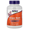 NOW Foods Grape Seed, 100 mg, 200 Veg Capsules