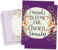 Tree-Free Greetings Birthday Cards, Chosen Family, 2 Cards