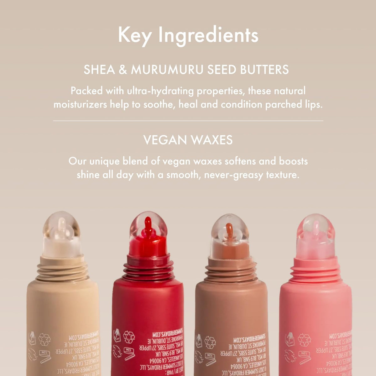 Summer Fridays Lip Butter Balm, Pink Sugar, 0.5 oz - view 6