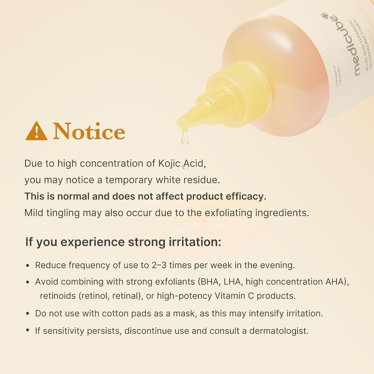 medicube Kojic Acid Turmeric Smoothing Toner for Face and Body - view 6