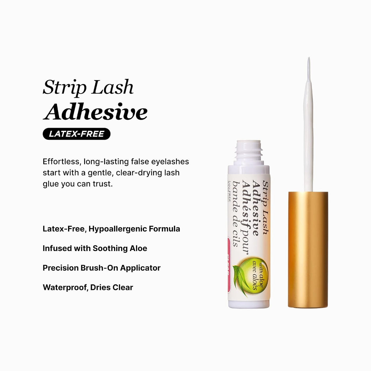 KISS Lash Adhesive Glue, 24hr Clear Strip Eyelash Adhesive - view 6