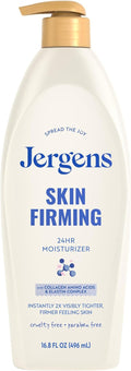 Jergens Skin Firming Daily Toning Moisturizer Pump, 496 ml (16.8 fl oz)