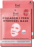 Rael PDRN Collagen Hydrogel Face Masks, Plumping & Smoothing, 4 Sheets