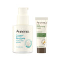 Aveeno Sensitive Skin Bundle: Triple Oat Face Serum and Daily Moisturizing Cream