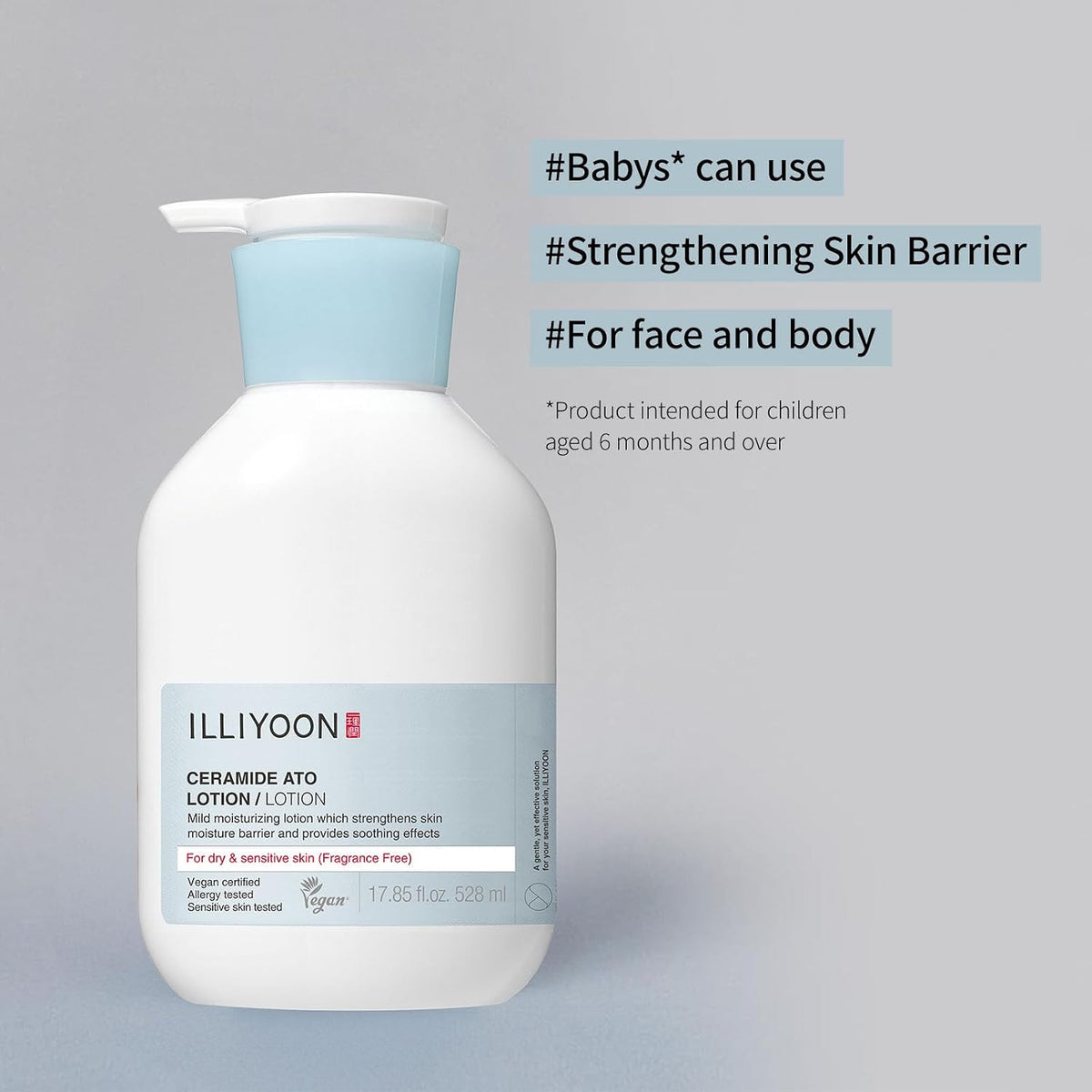 Illiyoon Ceramide Ato Lotion, 528ml - view 6