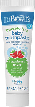 Dr. Brown's Fluoride-Free Baby Toothpaste, Strawberry