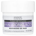 Advanced Clinicals Hyaluronic Acid Moisturising Gel Beauty Mask 148 ml (5 fl oz)