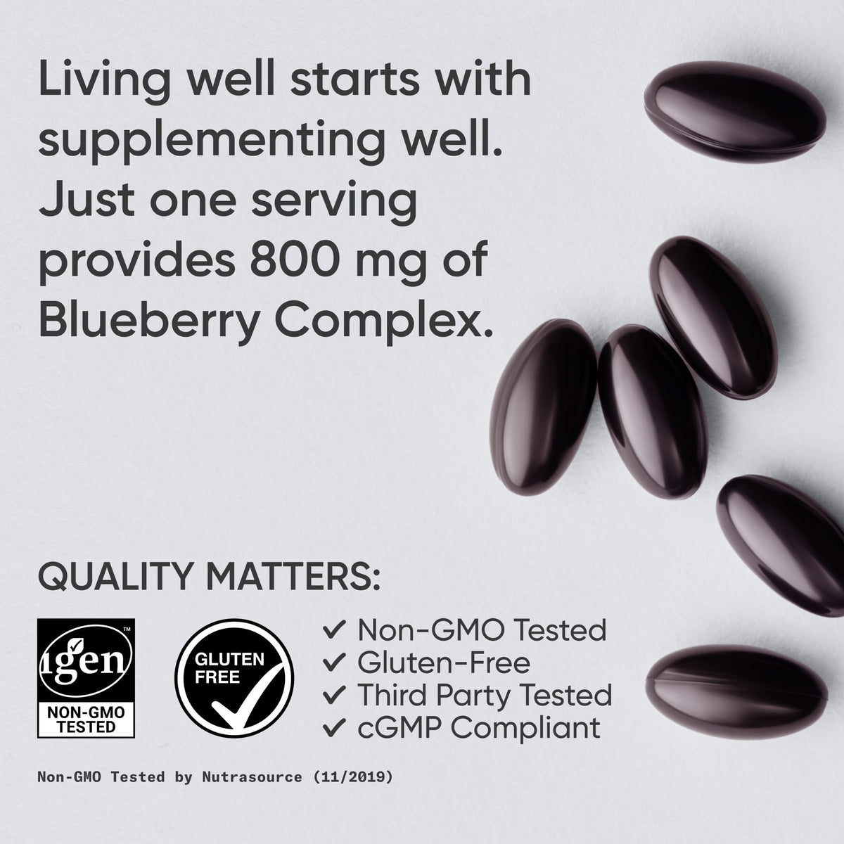 Sports Research Blueberry Fruit Complex, 60 Softgels - view 6