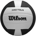 Wilson Pro Tour Indoor Volleyball, Black/White, Official Size