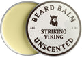 Striking Viking Beard Balm for Men, Unscented, 57 g (2 oz)