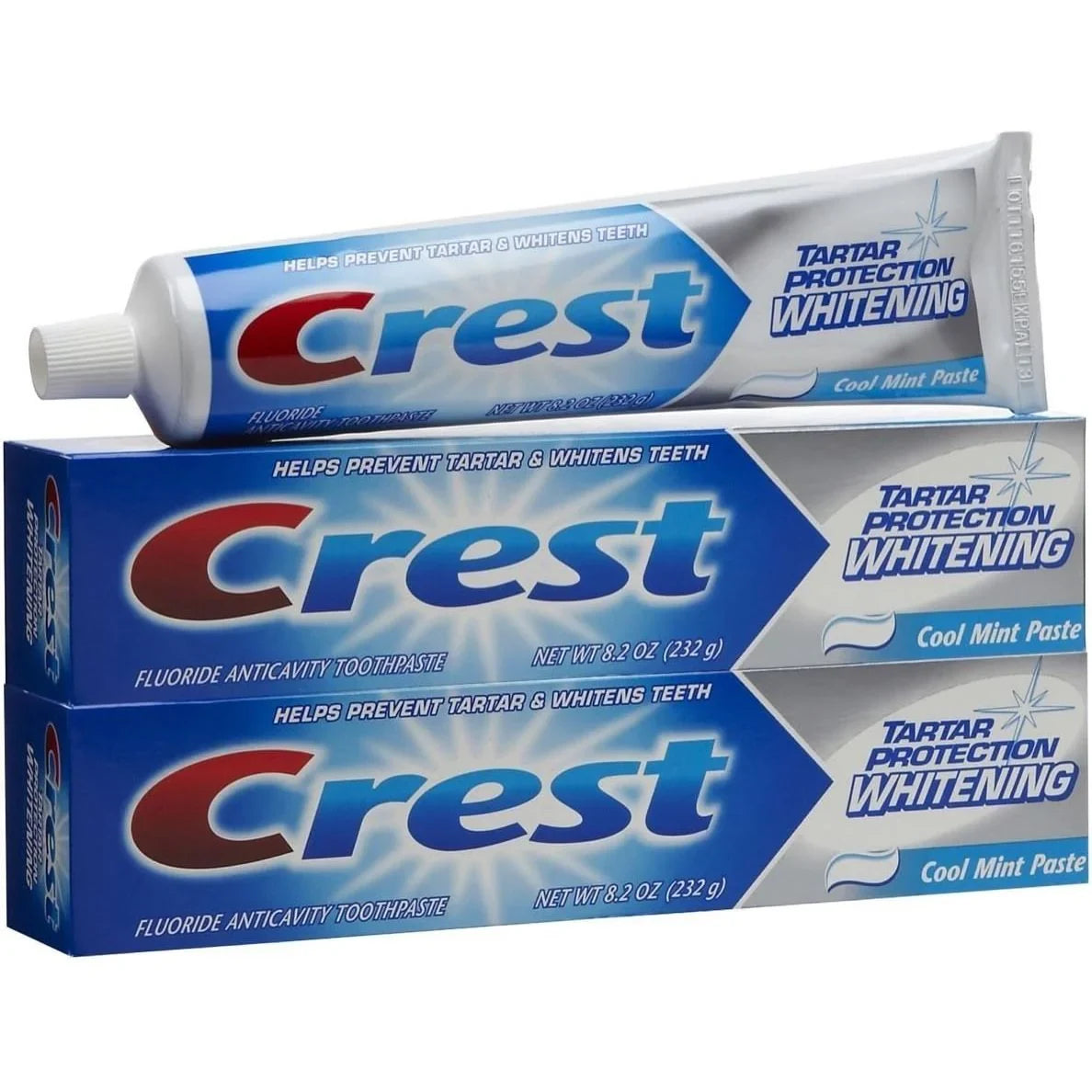 Crest Whitening Toothpaste, Cool Mint - 8.2 oz - 2 pack - USA in UK