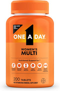 One A Day Women's Multivitamin with Biotin, Calcium, Iron and Zinc, 200 Count