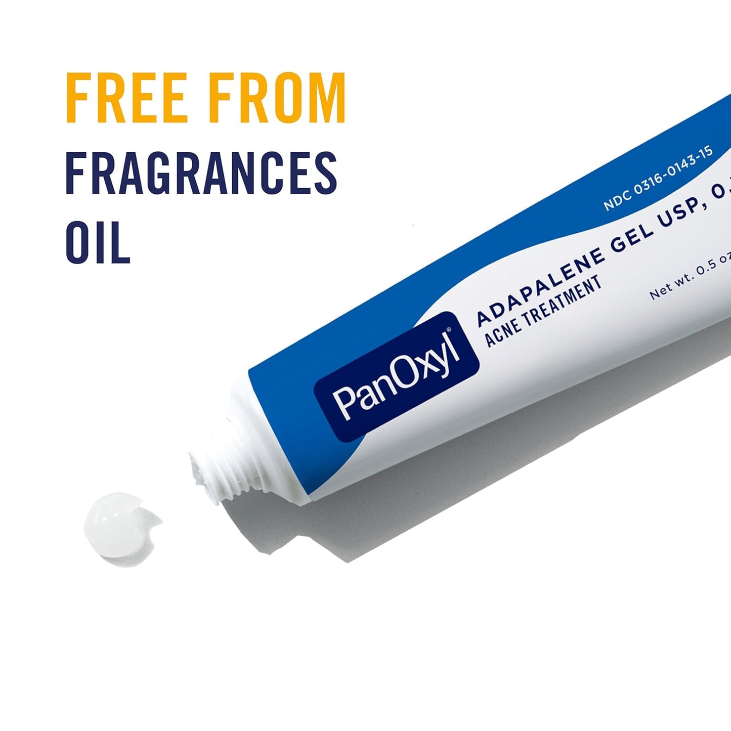 PanOxyl, Adapalene Gel USP, 0.1%, Acne Treatment, 0.5 oz (15 g)