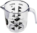 Chef Craft Select Plastic Measuring Cup, 1 Cup, Clear