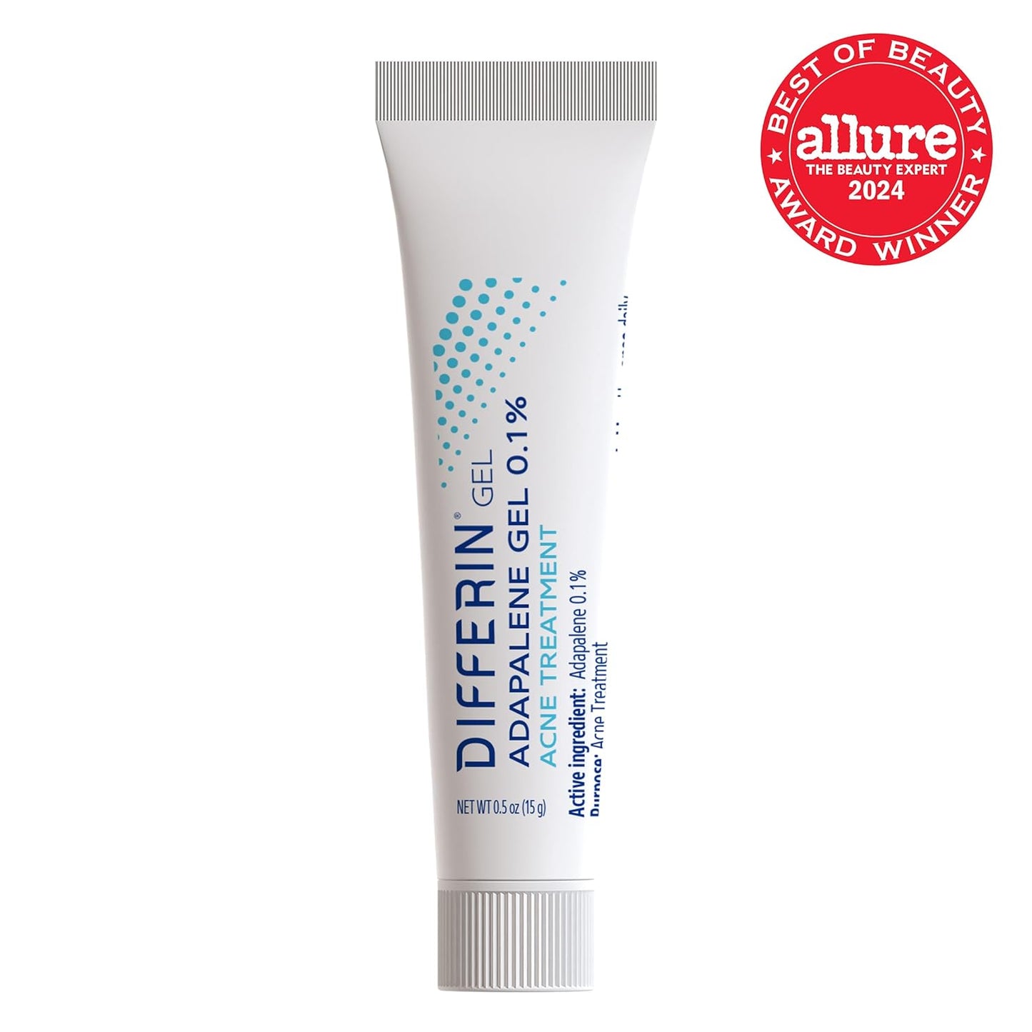 Differin Adapalene Gel 0.1% Acne Treatment, 15 gram, 60-day supply, 2 Count