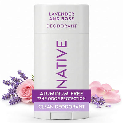 Native Aluminium-Free Deodorant Stick, Lavender & Rose Scent