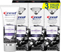 Crest 3D White Whitening Therapy Charcoal Toothpaste 99 g (3.5 oz), Pack of 3