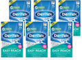 DenTek Complete Clean Easy Reach Floss Picks Mint, 75 Count, Pack of 6