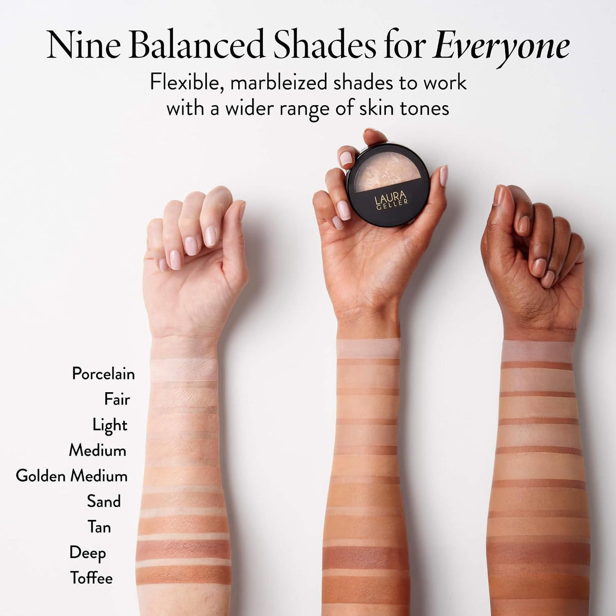 Laura Geller Baked Balance-n-Brighten Powder Foundation, Light - view 6