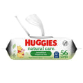 Huggies Natural Care Sensitive Baby Wipes, Unscented, 56 Wipes