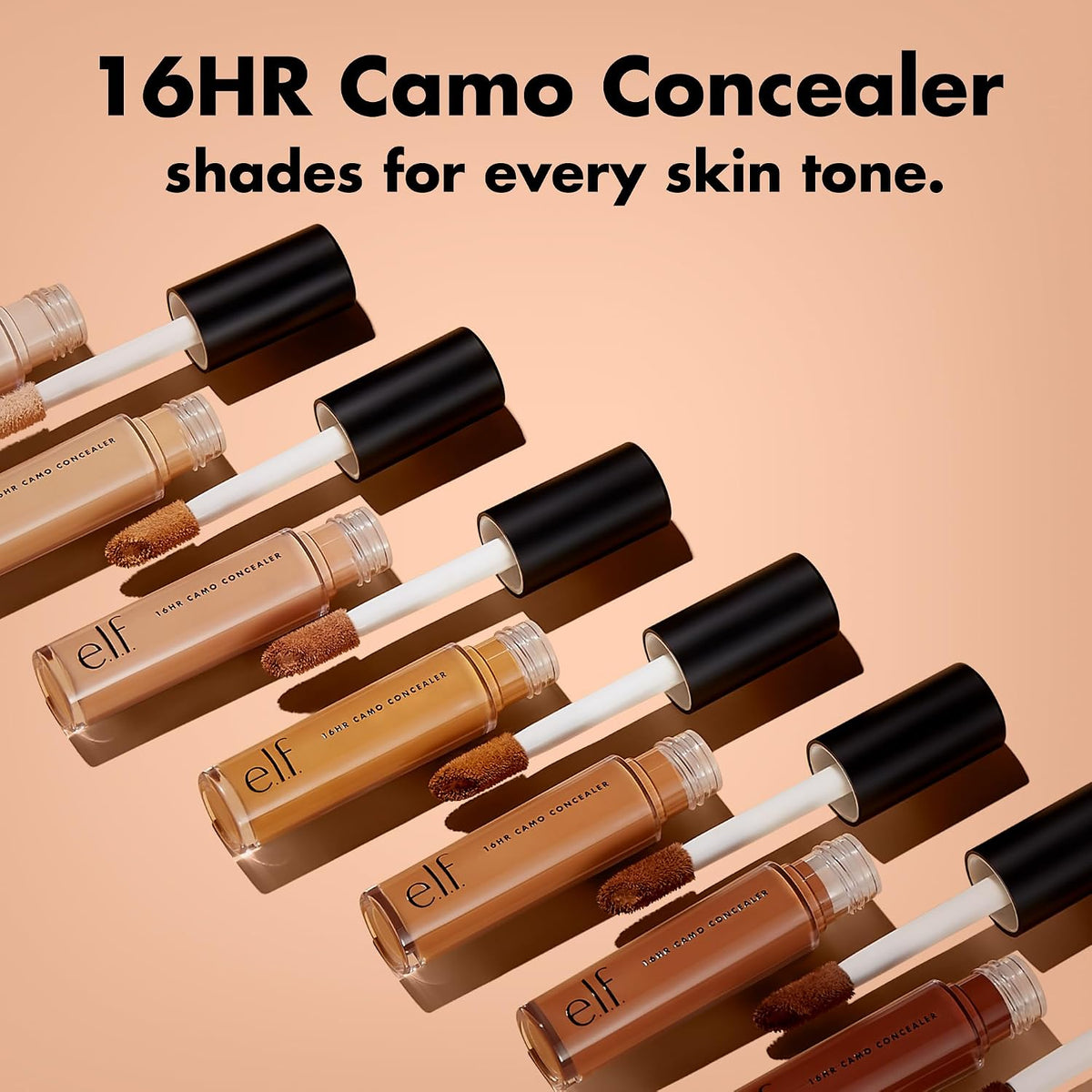 e.l.f. 16HR Camo Concealer Medium Warm Matte Finish 6ml - view 6