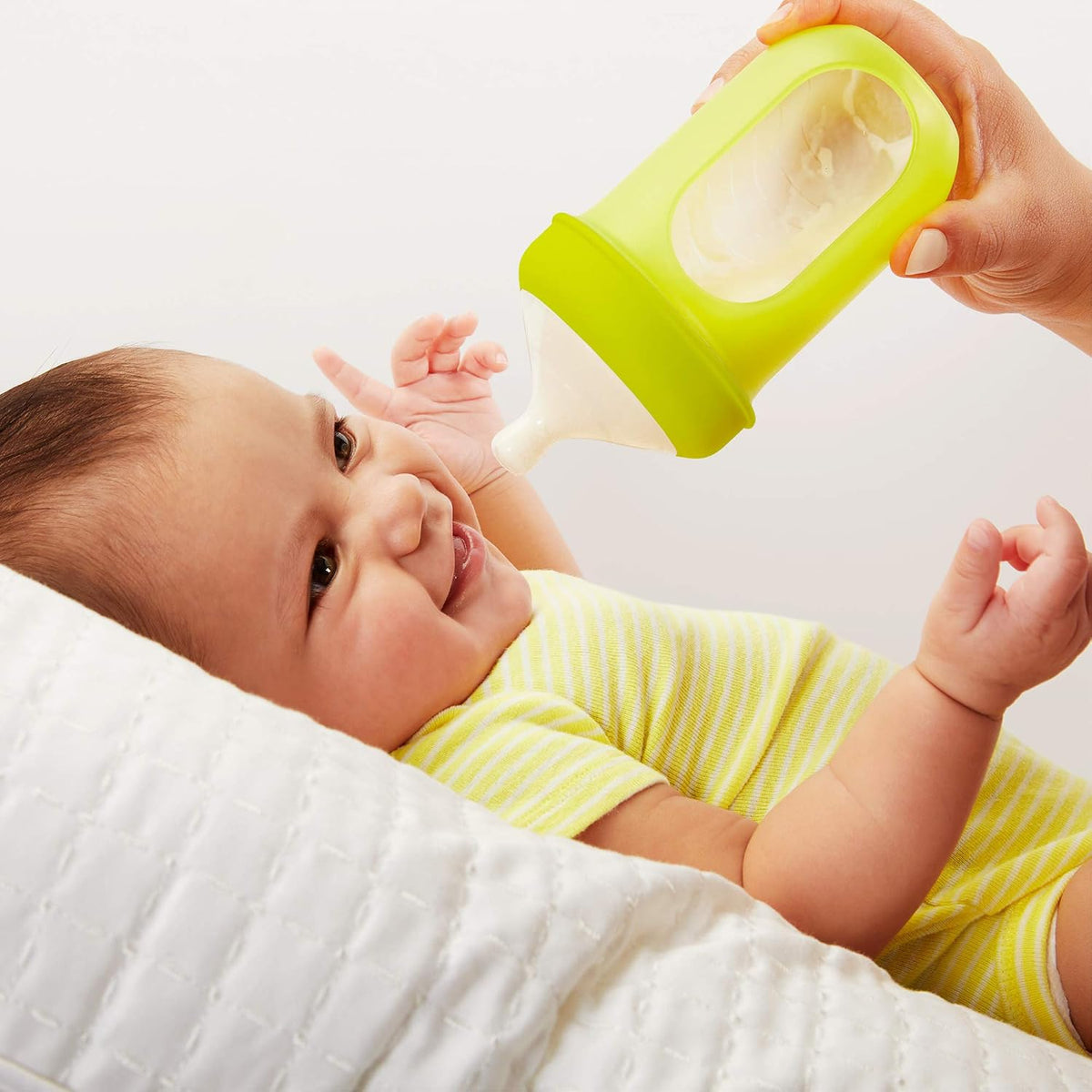 Boon Nursh Silicone Bottle Teats, Fast Flow Stage 3, 3 Count - view 6