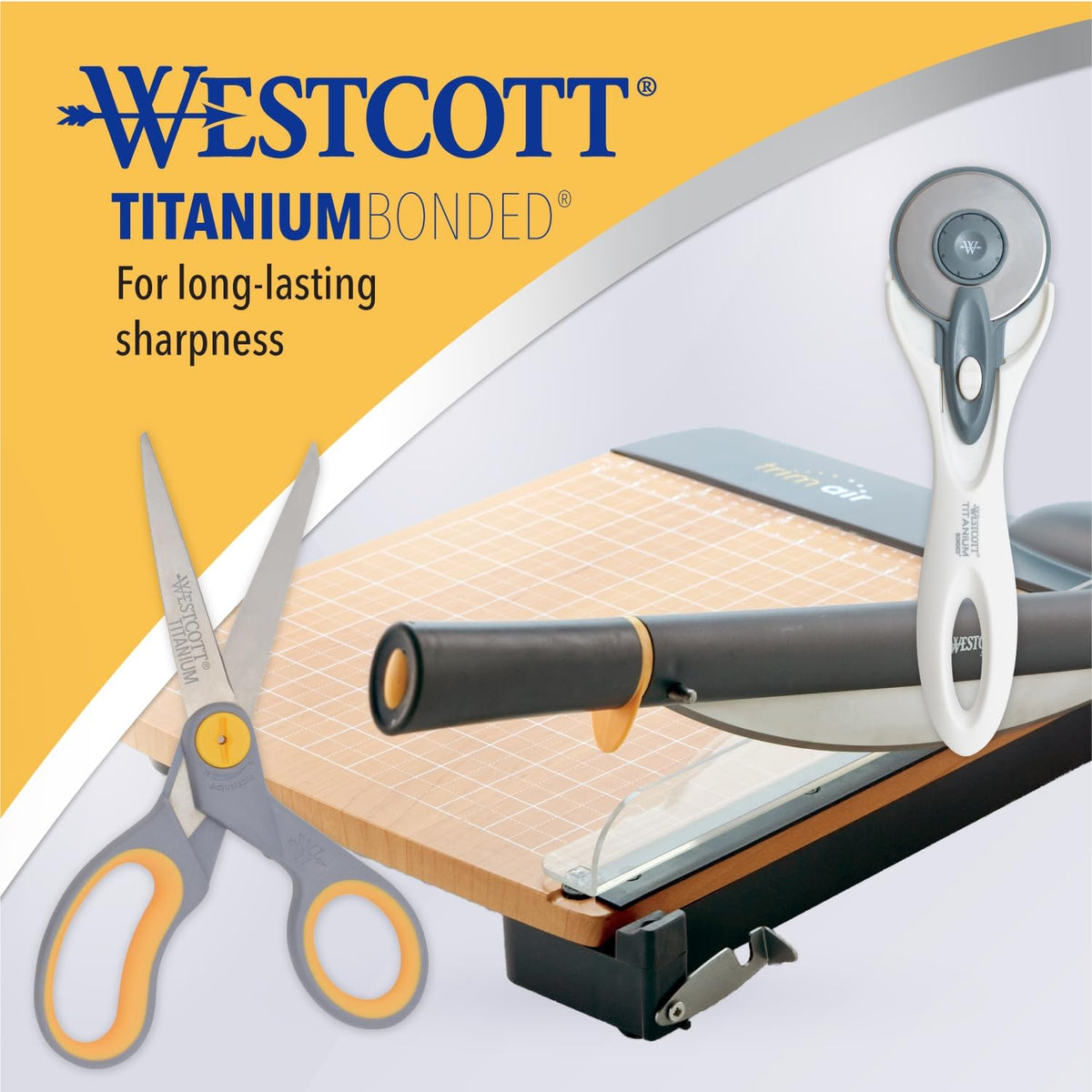 Westcott 5-Inch Micro-Tip Titanium-Bonded Craft Scissors - view 6