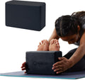 Gaiam Foam Yoga Block, Black, Latex-Free EVA