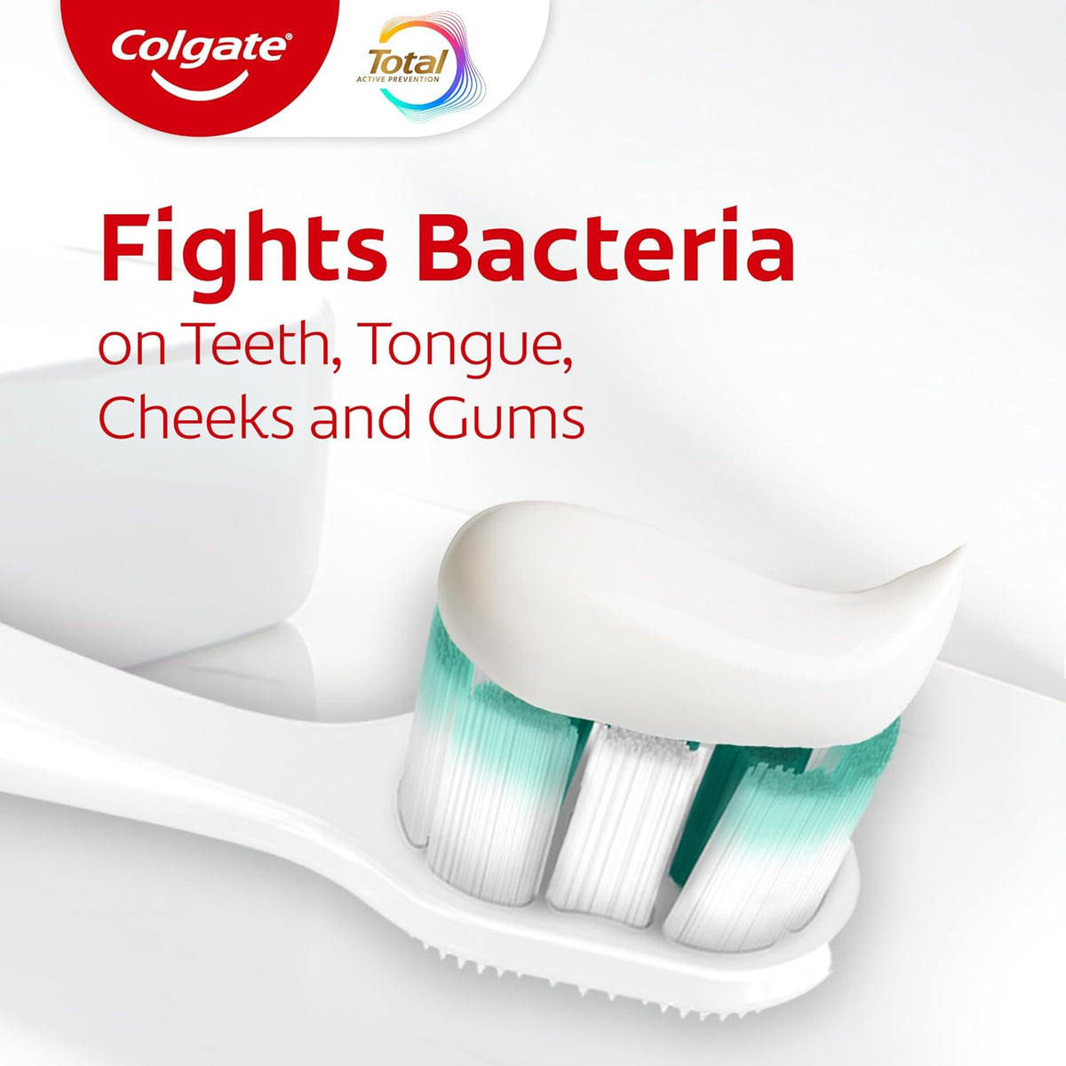 Colgate Total Whitening Fluoride Toothpaste 5.1 oz, Pack of 4 - view 6
