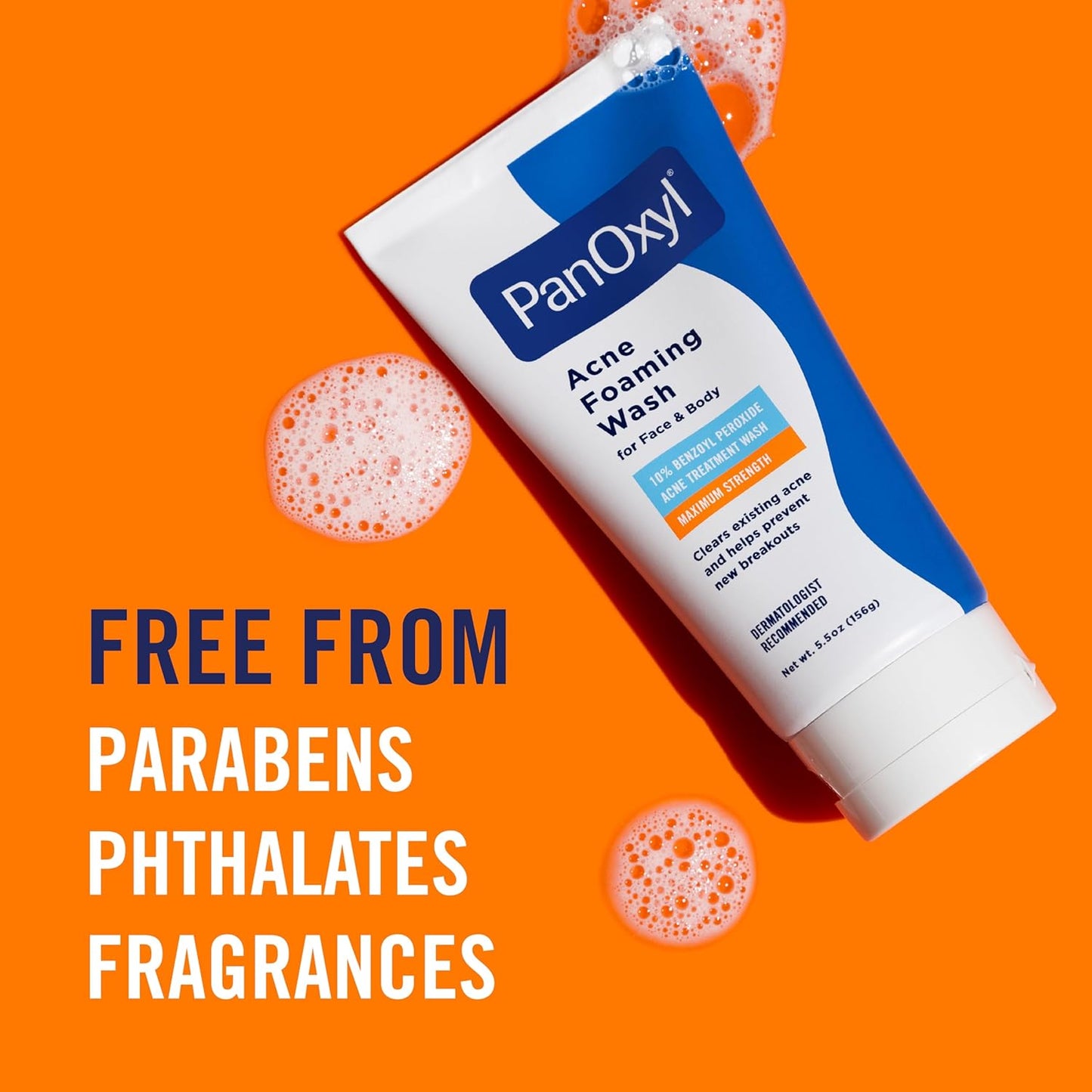 PanOxyl Acne Foaming Wash 10% Benzoyl Peroxide 5.5 oz