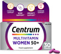 Centrum Women 50+ Multivitamin Tablets, 23 Nutrients, 30 Count