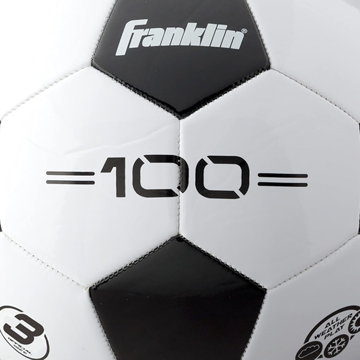 Franklin Sports Competition 100 Soccer Ball, Size 3 - view 6