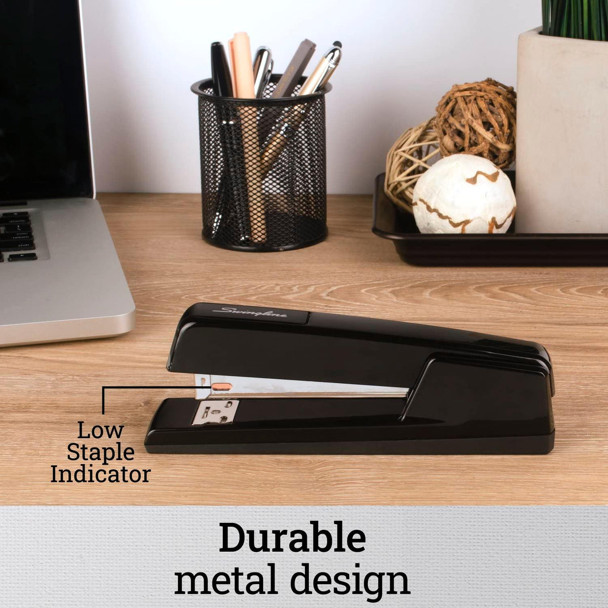 Swingline 747 Classic Desktop Stapler, 30 Sheet, Black - view 6