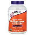 NOW Foods Certified Organic D-Mannose Pure Powder, 170 g (6 oz)