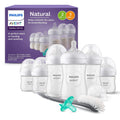 Philips Avent Natural Newborn Set, 6 Bottles, Soothie Dummy, Brush