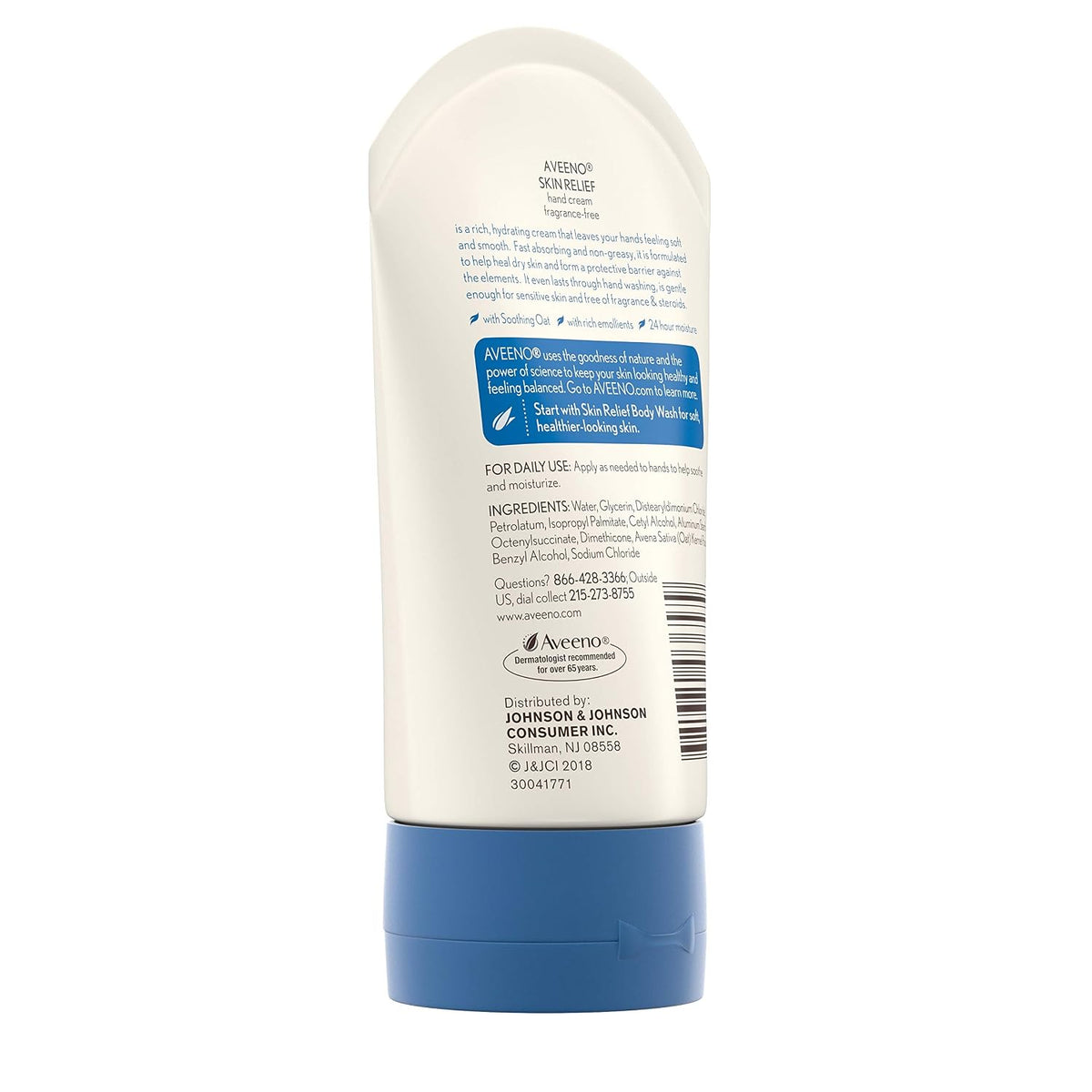 Aveeno Skin Relief Hand Cream, 3.5 oz Tubes, Pack of 3 - view 6