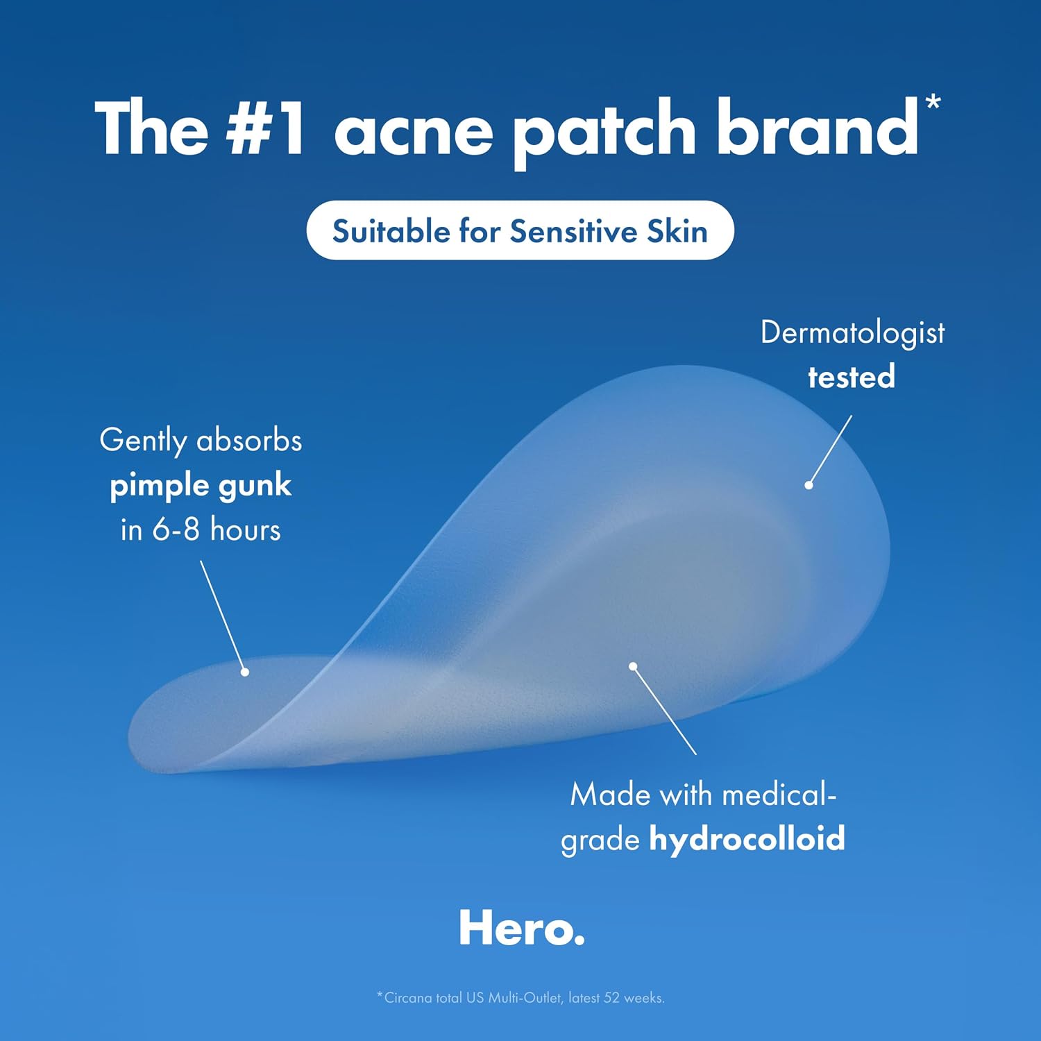 Hero Cosmetics Mighty Patch Mini Invisible+ Pimple Patches, 30 Count - view 6