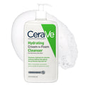 CeraVe Hydrating Cream-to-Foam Cleanser 539 g (19 oz)
