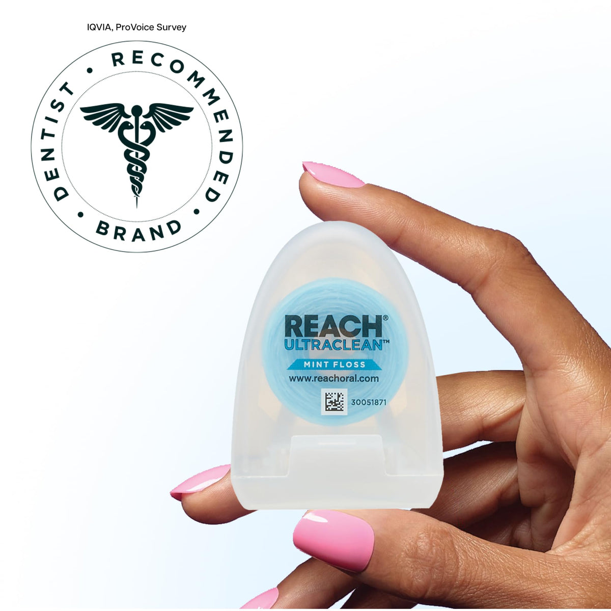 Reach Ultraclean Mint Dental Floss, 30 Yards (27 m), Pack of 6 - view 6
