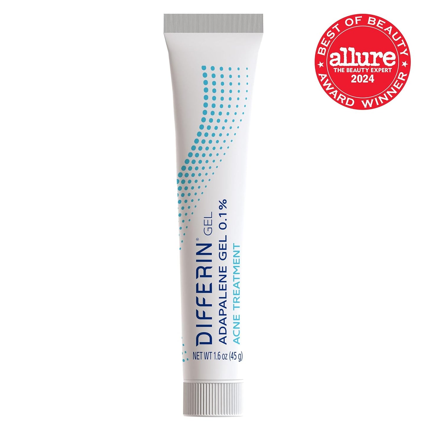 Differin Adapalene Gel 0.1%, Once-Daily Topical Retinoid Acne Treatment 45g
