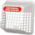 Deflecto Bird Guard Outdoor Vent Cover for 3-4 Inch Vent Hoods, White