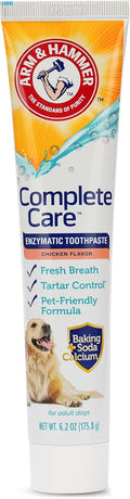 Arm & Hammer Complete Care Enzymatic Dog Toothpaste, Chicken, 6.2 oz