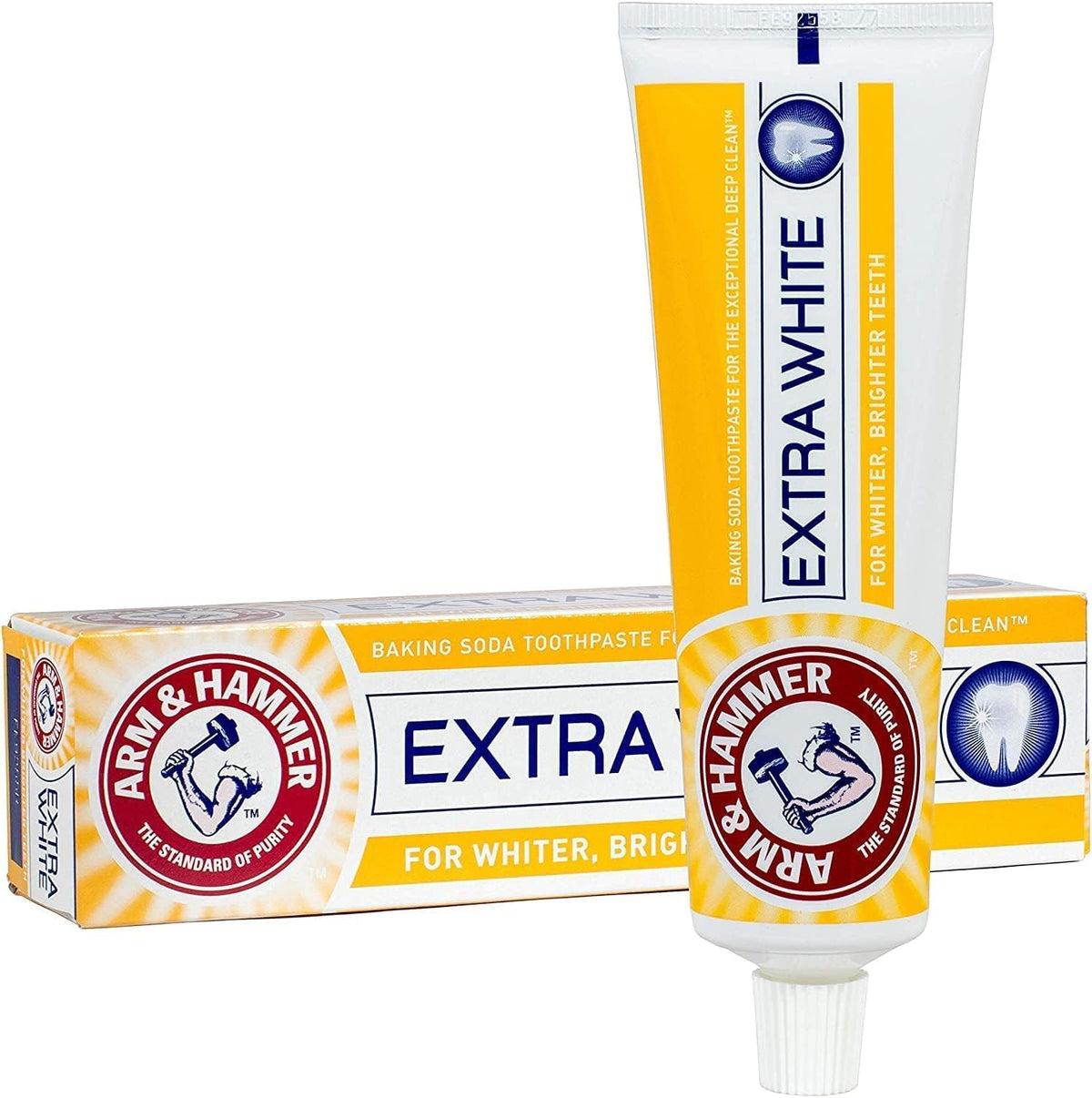 Arm & Hammer Extra White Care Baking Soda Toothpaste with Fluoride, 2 Pack