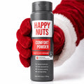 Happy Nuts Comfort Powder Deodorant for Men, Original Scent, 6 oz (168 g)