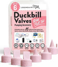 Legendairy Milk Duckbill Valves for Spectra Breast Pumps, 6 Count