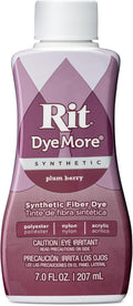Rit DyeMore Synthetic Fibre Dye, Plum Berry