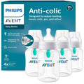 Philips Avent Anti-Colic Bottle with AirFree Vent, 9 oz (270 ml), 4 Pack