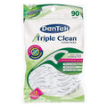 DenTek Triple Clean Floss Picks, Mouthwash Blast Mint, 90 Count