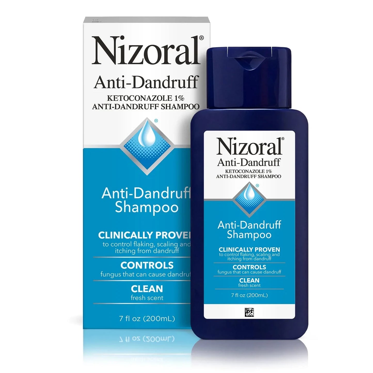 Nizoral Anti-Dandruff Shampoo, 7 Oz + Deep Moisturizing Conditioner, 9.4 Oz Bundle - USA in UK