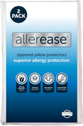 AllerEase Allergy Pillow Protectors, Standard/Queen, Pack of 2